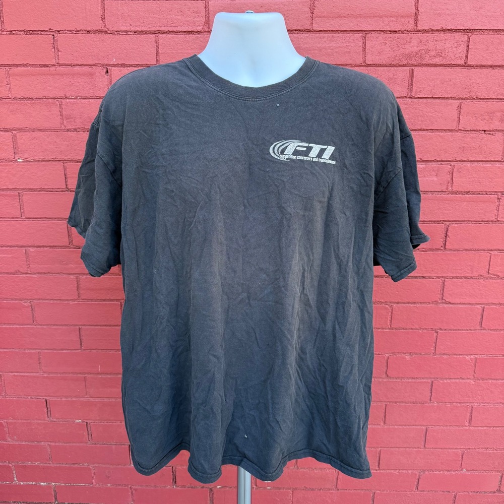 FTI Competition Converters and Transmissions Mens Graphic Shirt Black Size XL